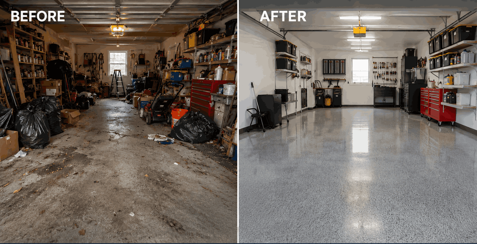 deep garage cleaning chicago