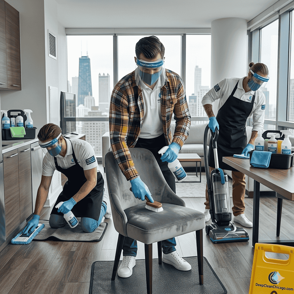 Apartment deep cleaning in Chicago for safe and clean living