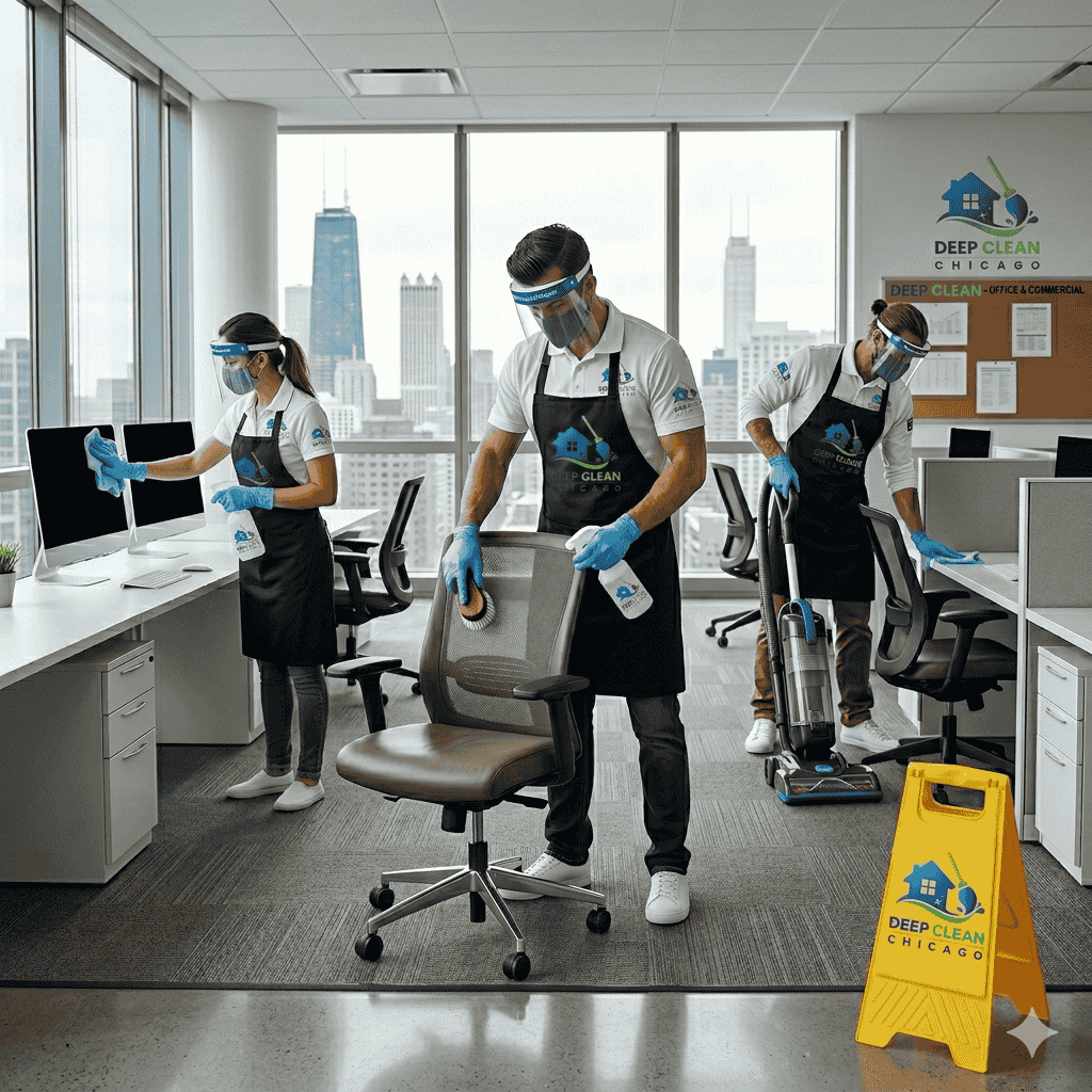 Chicago commercial deep cleaning services for spotless offices