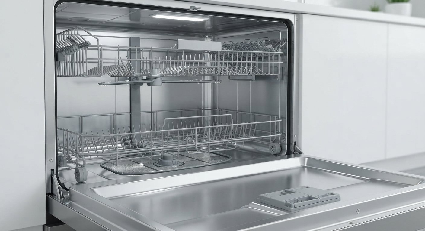 How do you clean dishwasher