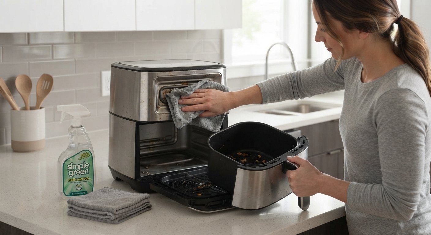 How to Clean an Air Fryer Without Damaging the Nonstick Coating