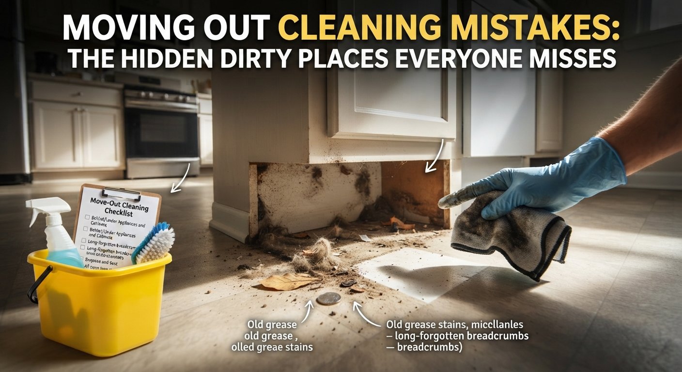 Moving Out Cleaning Mistakes The Hidden Dirty Places Everyone Misses